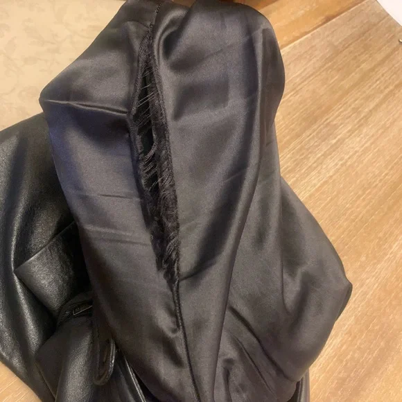 Wilson Black genuine, leather women’s pants - Picture 14 of 16